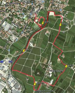 Mappa Percorso Non Competitiva